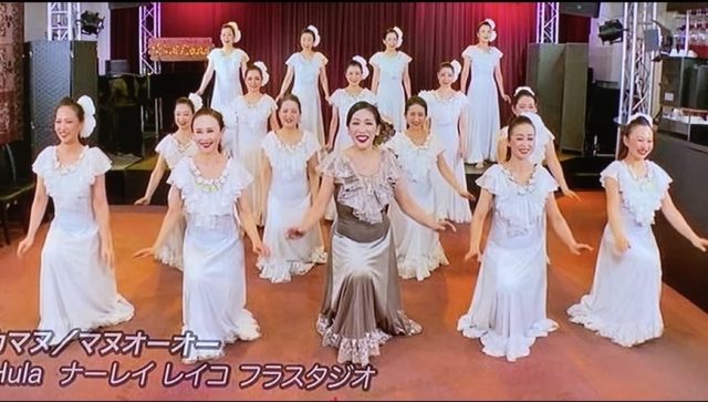 ナーレイレイコフラスタジオ、ハワイアンLive in BIRDLAND,MXテレビ放映