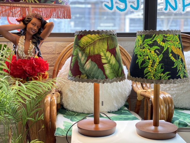 ナーレイレイコフラスタジオ　ハワイアンランプシェードワークショップ