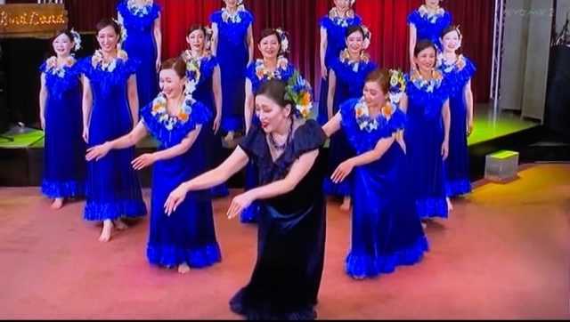 ナーレイレイコフラスタジオ、ハワイアンLive in BIRDLAND,MXテレビ放映