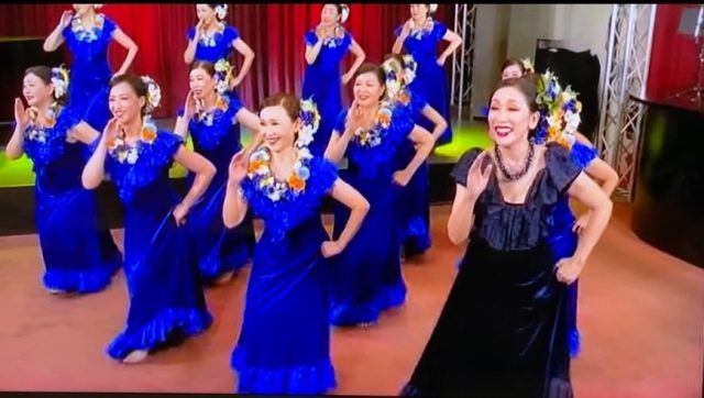 ナーレイレイコフラスタジオ、ハワイアンLive in BIRDLAND,MXテレビ放映