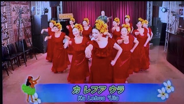 ナーレイレイコフラスタジオ、ハワイアンLive in BIRDLAND,MXテレビ放映