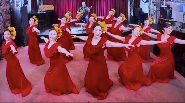 ナーレイレイコフラスタジオ、ハワイアンLive in BIRDLAND,MXテレビ放映