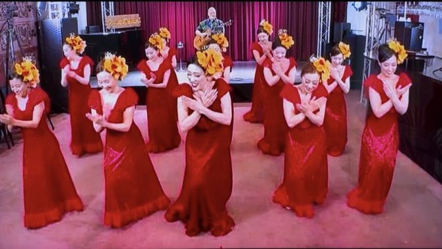 ナーレイレイコフラスタジオ、ハワイアンLive in BIRDLAND,MXテレビ放映