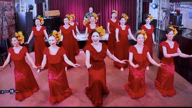 ナーレイレイコフラスタジオ、ハワイアンLive in BIRDLAND,MXテレビ放映